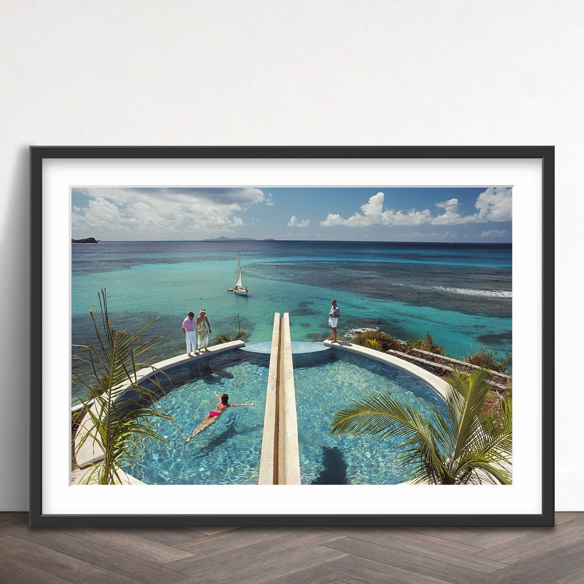 Slim Aarons - holiday in mustique - Photography - Getty Images