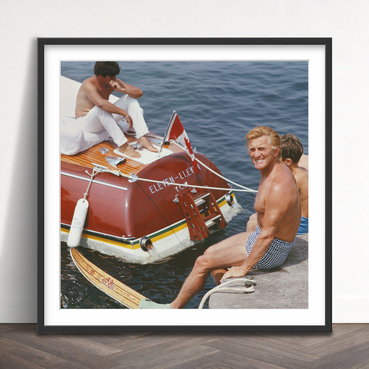 Slim Aarons - kirk douglas in antibes - Photography - Getty Images