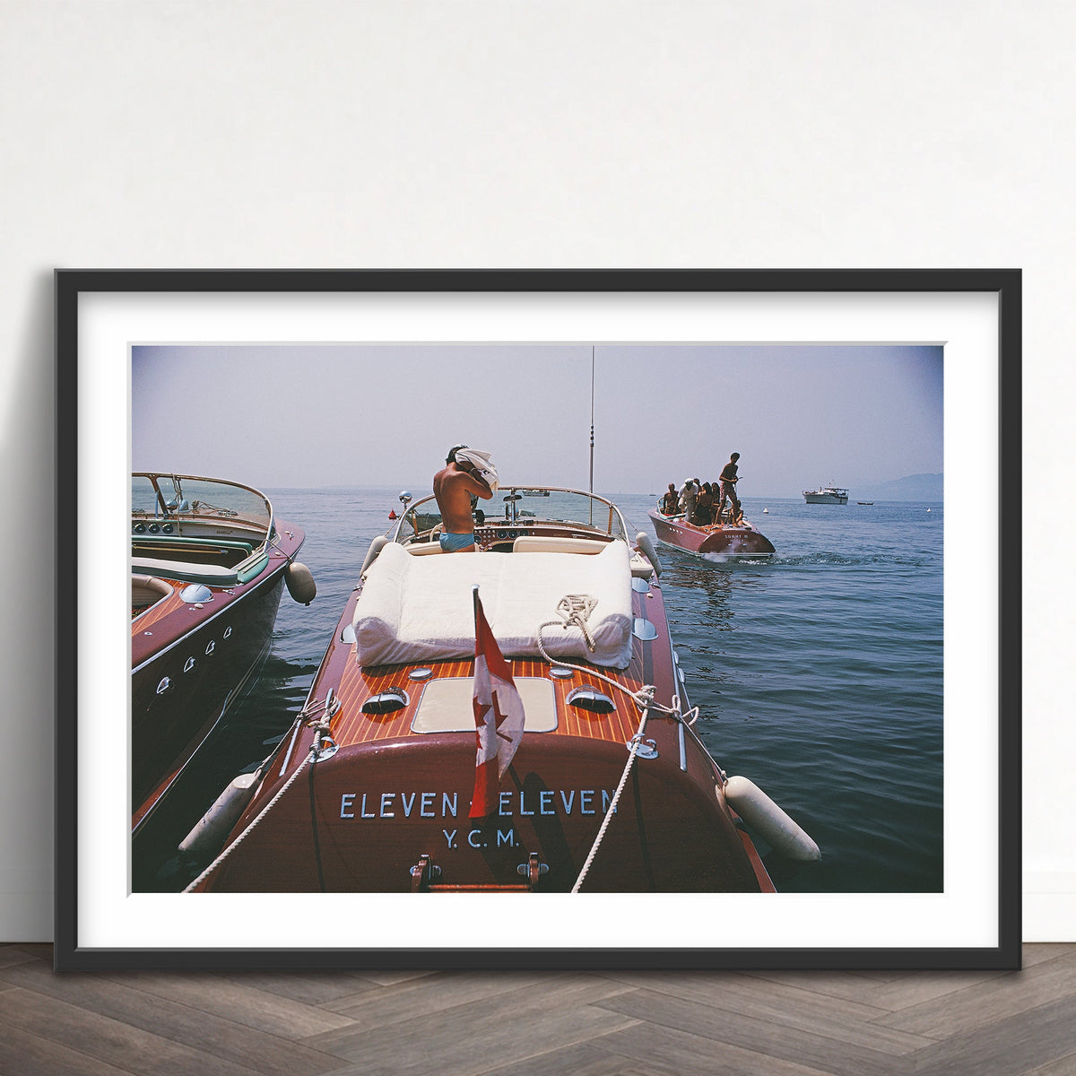 Slim Aarons - motorboats in antibes - Photography - Getty Images