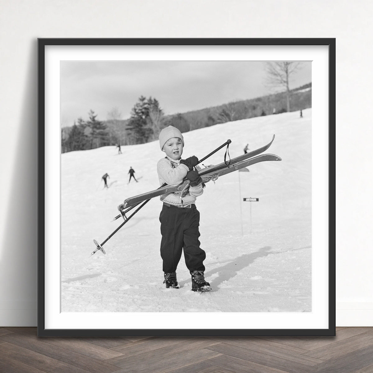 Slim Aarons - new england skiing starters - Photography - Getty Images