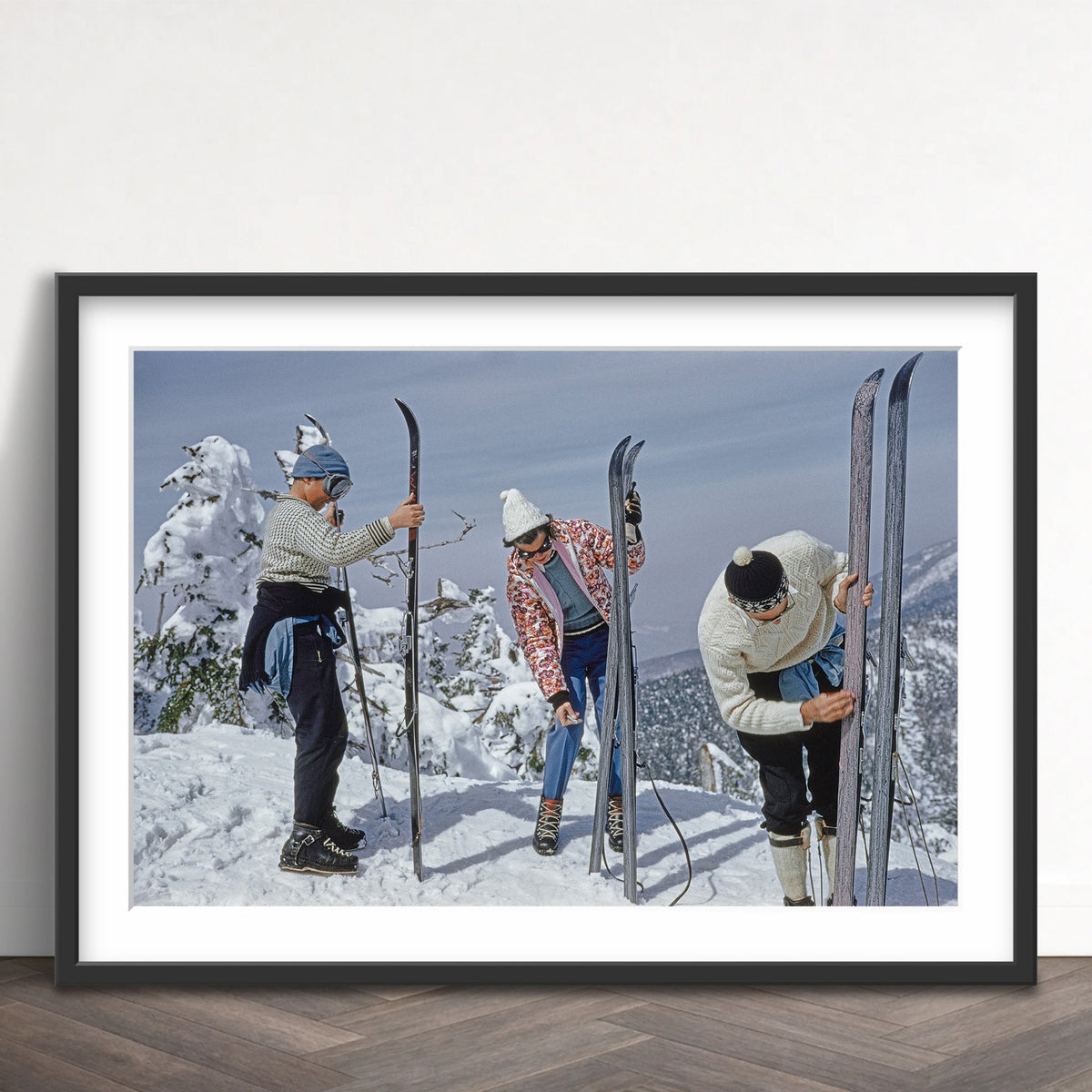 Slim Aarons - on the slopes of sugarbush - Photography - Getty Images