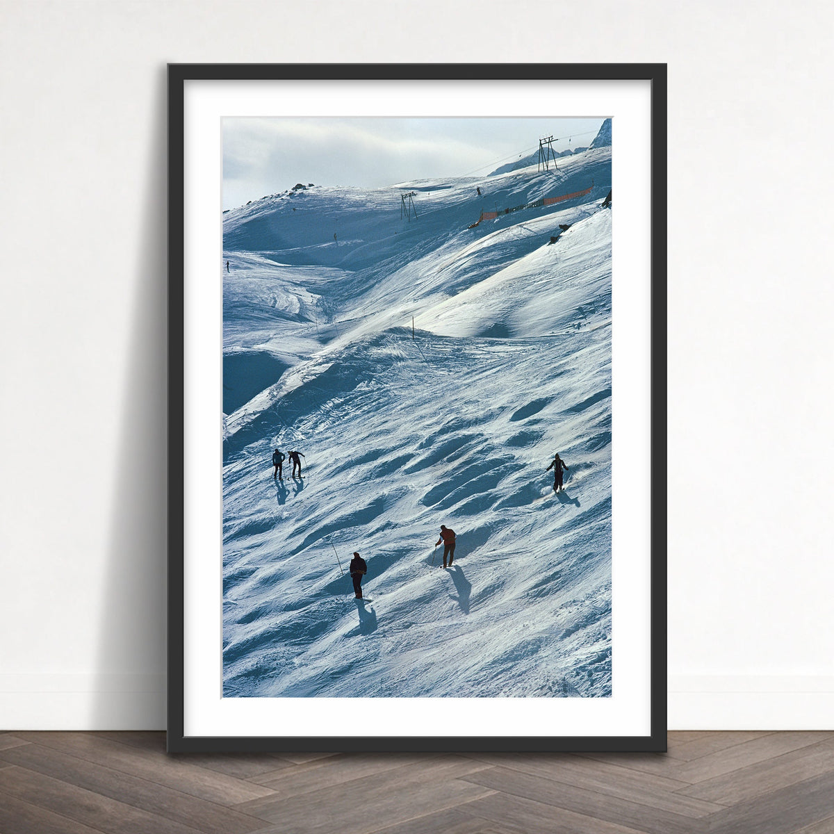 Slim Aarons - skiing at st moritz - Photography - Getty Images