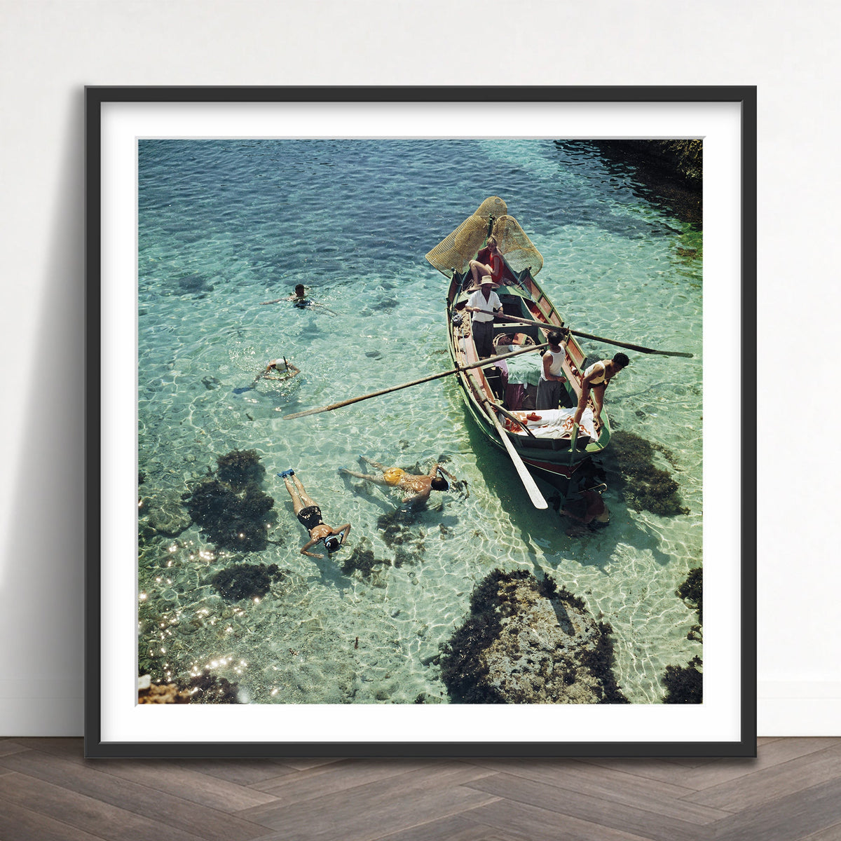 Slim Aarons - snorkelling in the shallows - Photography - Getty Images