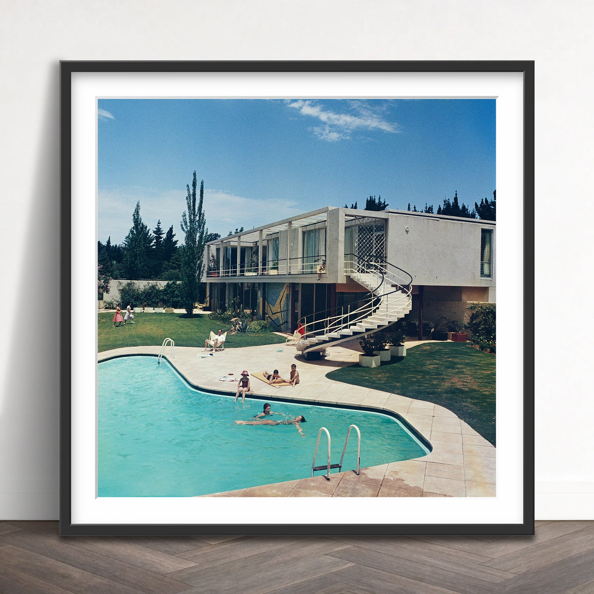 Slim Aarons - south africa swimming pool - Photography - Getty Images