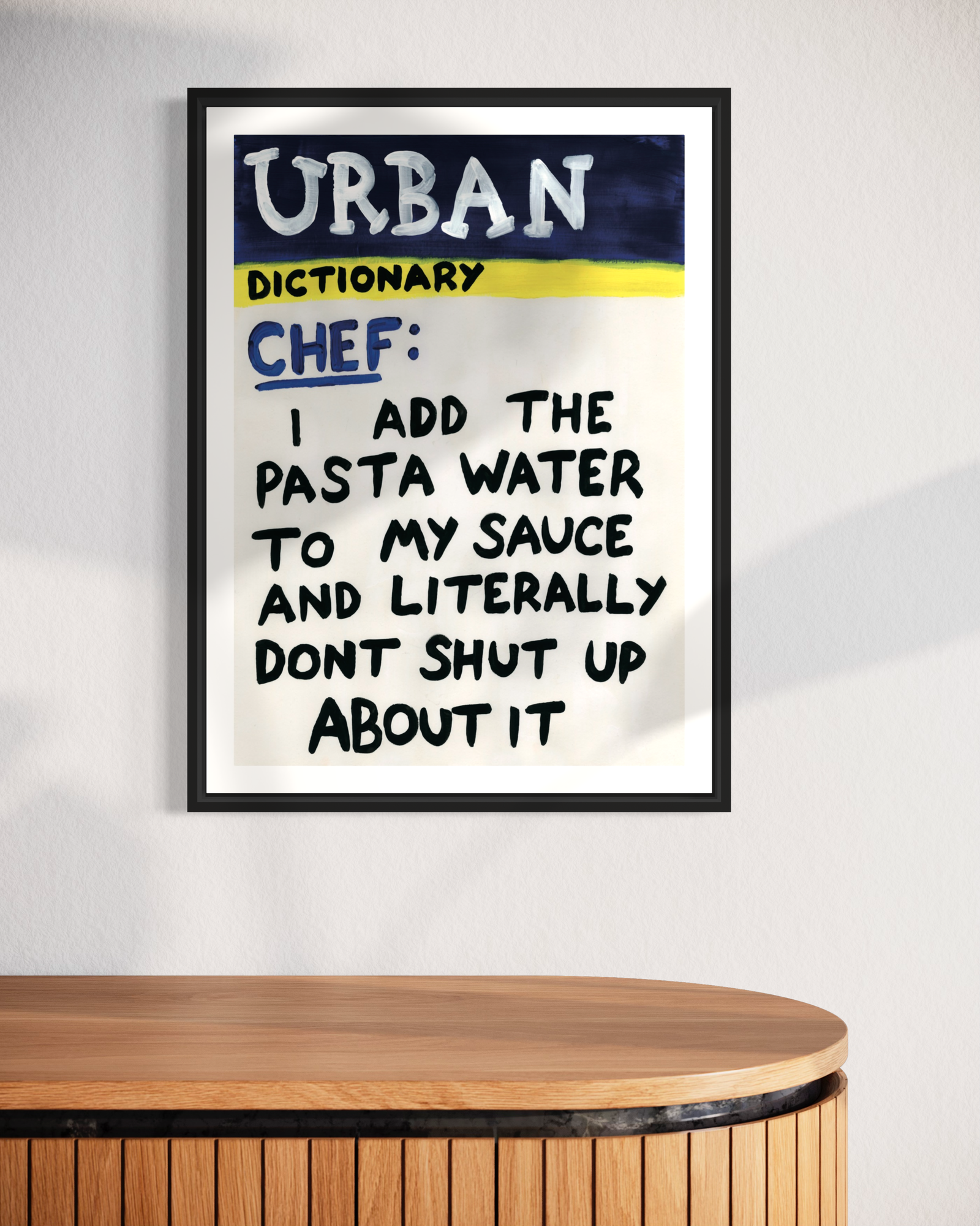 Pasta Water by Times New Roadman, a open edition offset lithograph on 190gsm essential offset paper from 2023