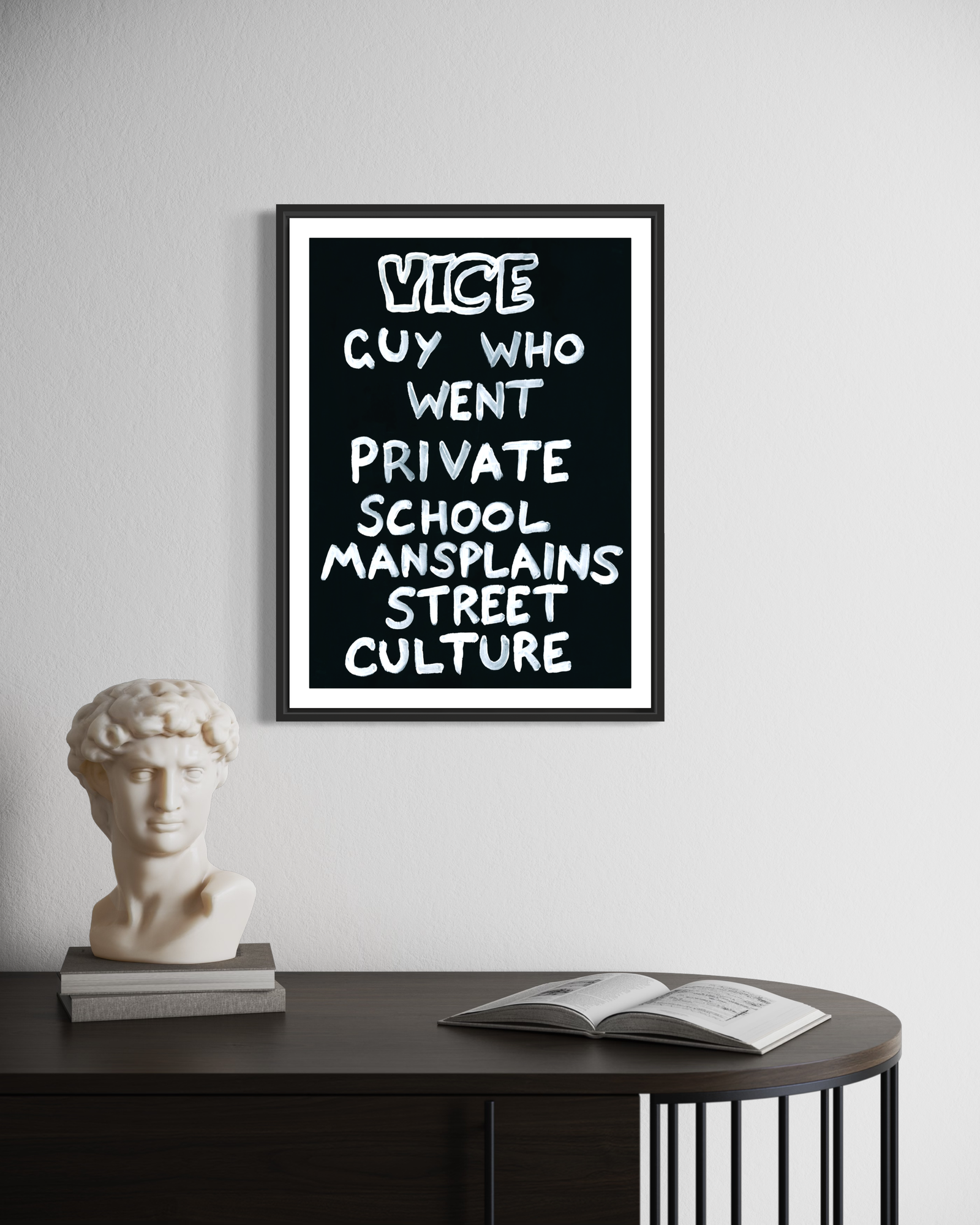 Private School by Times New Roadman, a open edition offset lithograph on 190gsm essential offset paper from 2023