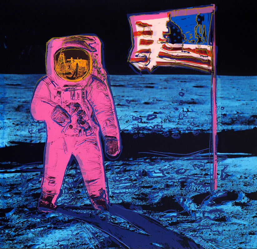 Moonwalk: Pink by Sunday B. Morning (Andy Warhol)