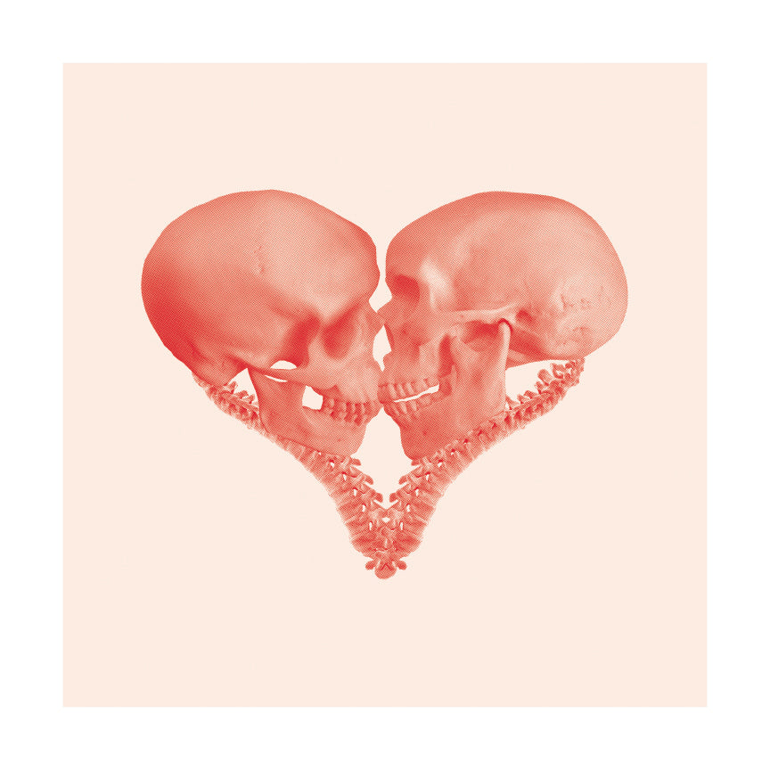 Till Death (Red on Nude) by Cassandra Yap, a open edition giclée print on hahnemühle 308gsm rag paper from 2025