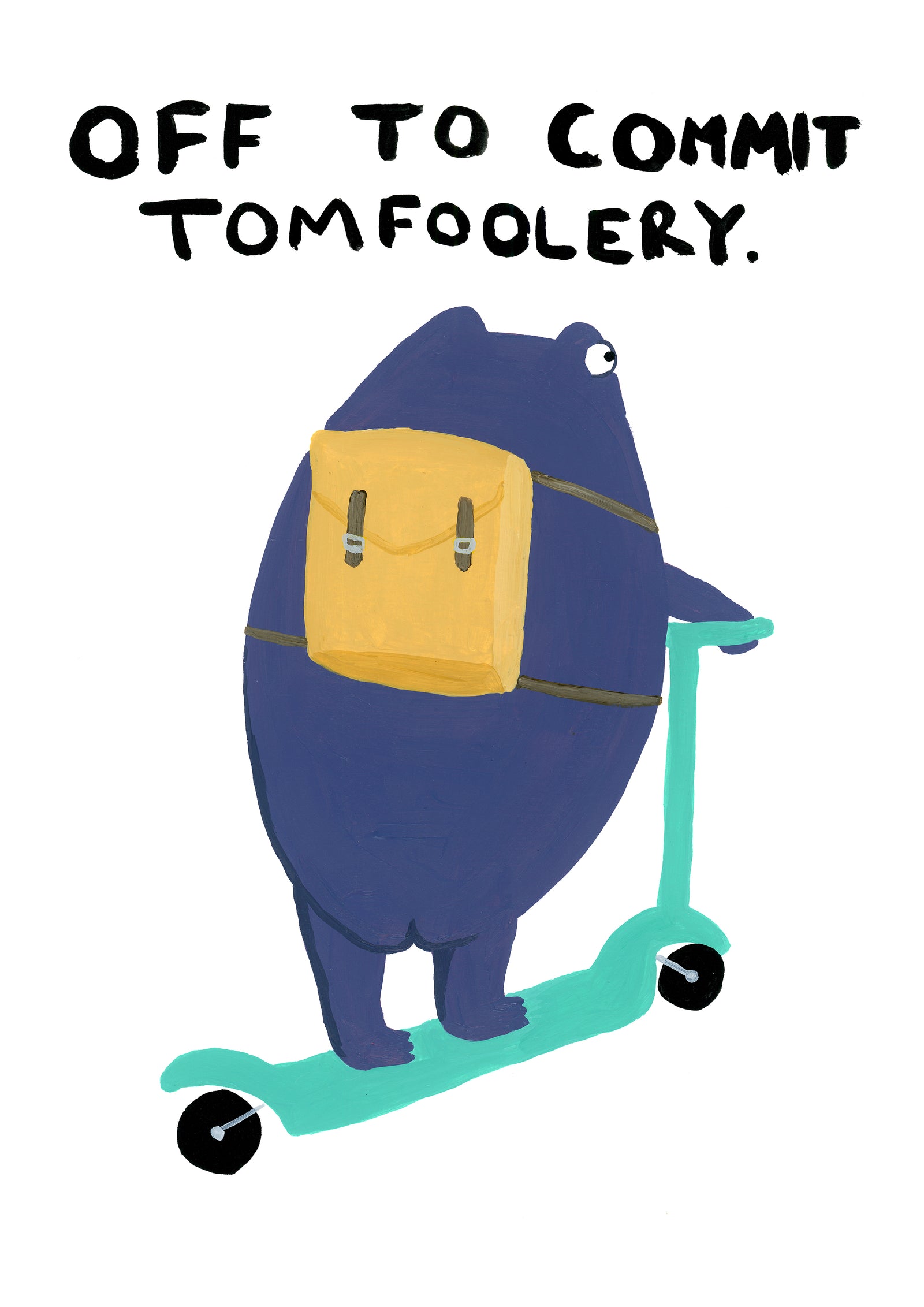 Tomfoolery by Billy Murphy, a open edition giclée print on hahnemühle 308gsm rag paper from 2025