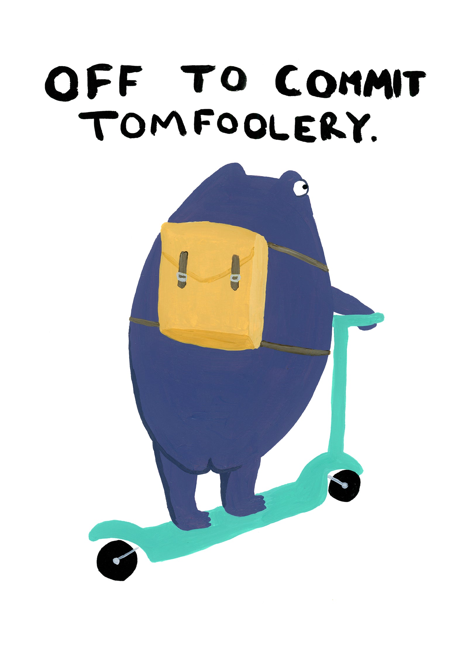 Tomfoolery by Billy Murphy, a open edition giclée print on hahnemühle 308gsm rag paper from 2025