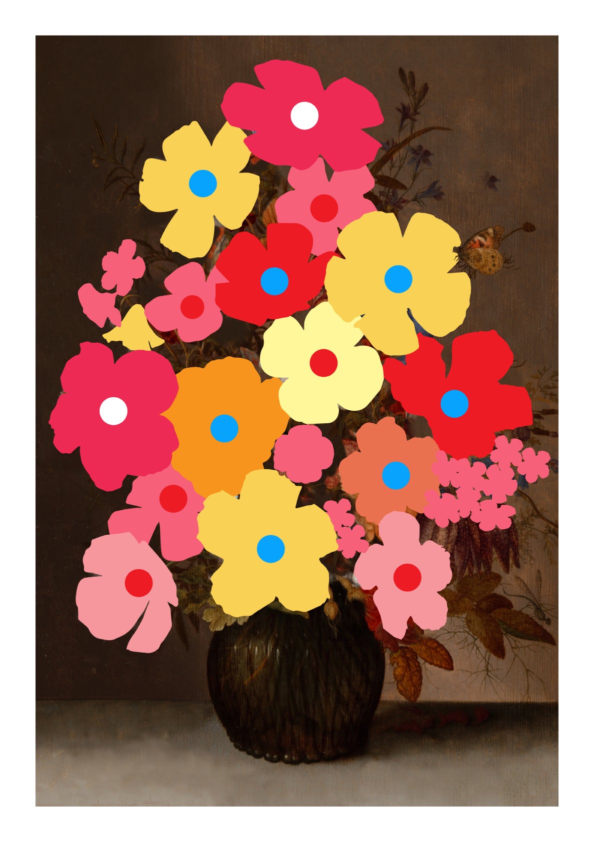 Wallflowers Two by Heath Kane, a open edition giclée print on hahnemühle 308gsm rag paper from 2025