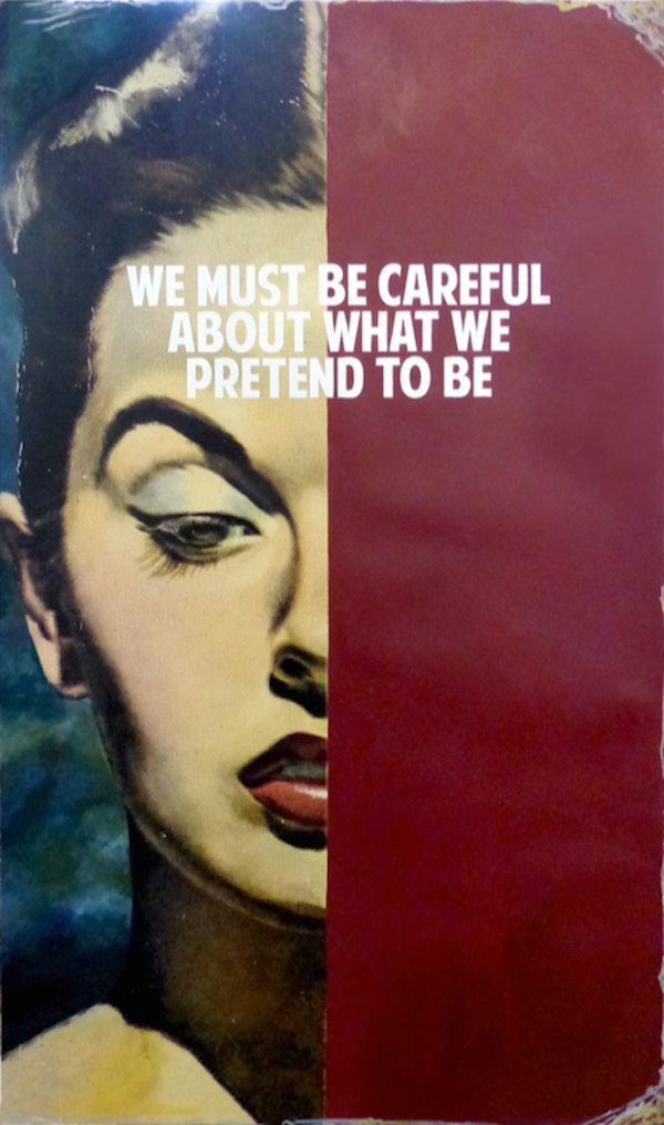 We Must Be Careful - Red (Framed) by The Connor Brothers, a limited edition giclee print on archival paper with silkscreen varnish. from 2016