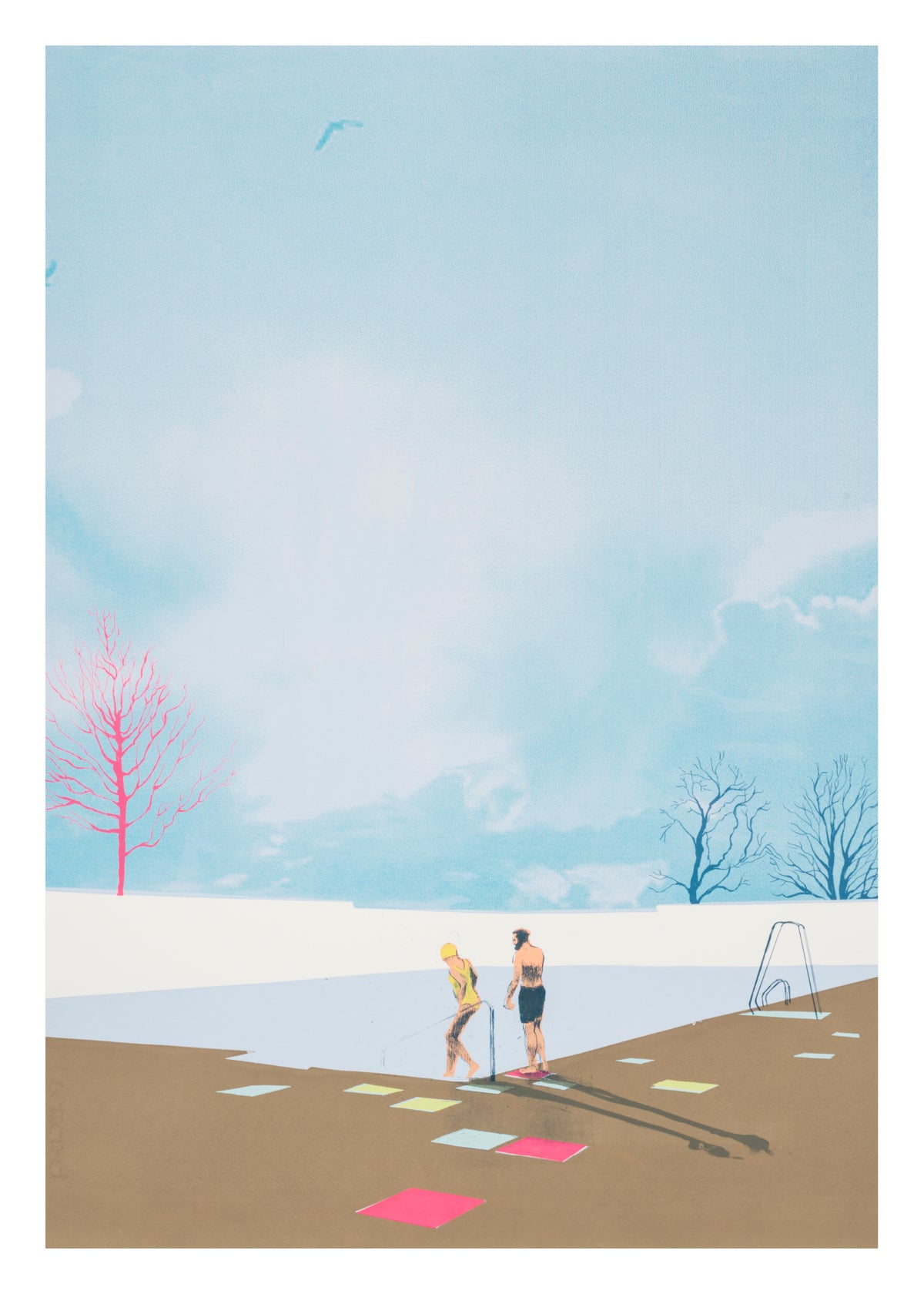 Winter Magic by Anna Marrow, a open edition giclée print on hahnemühle 308gsm rag paper from 2025