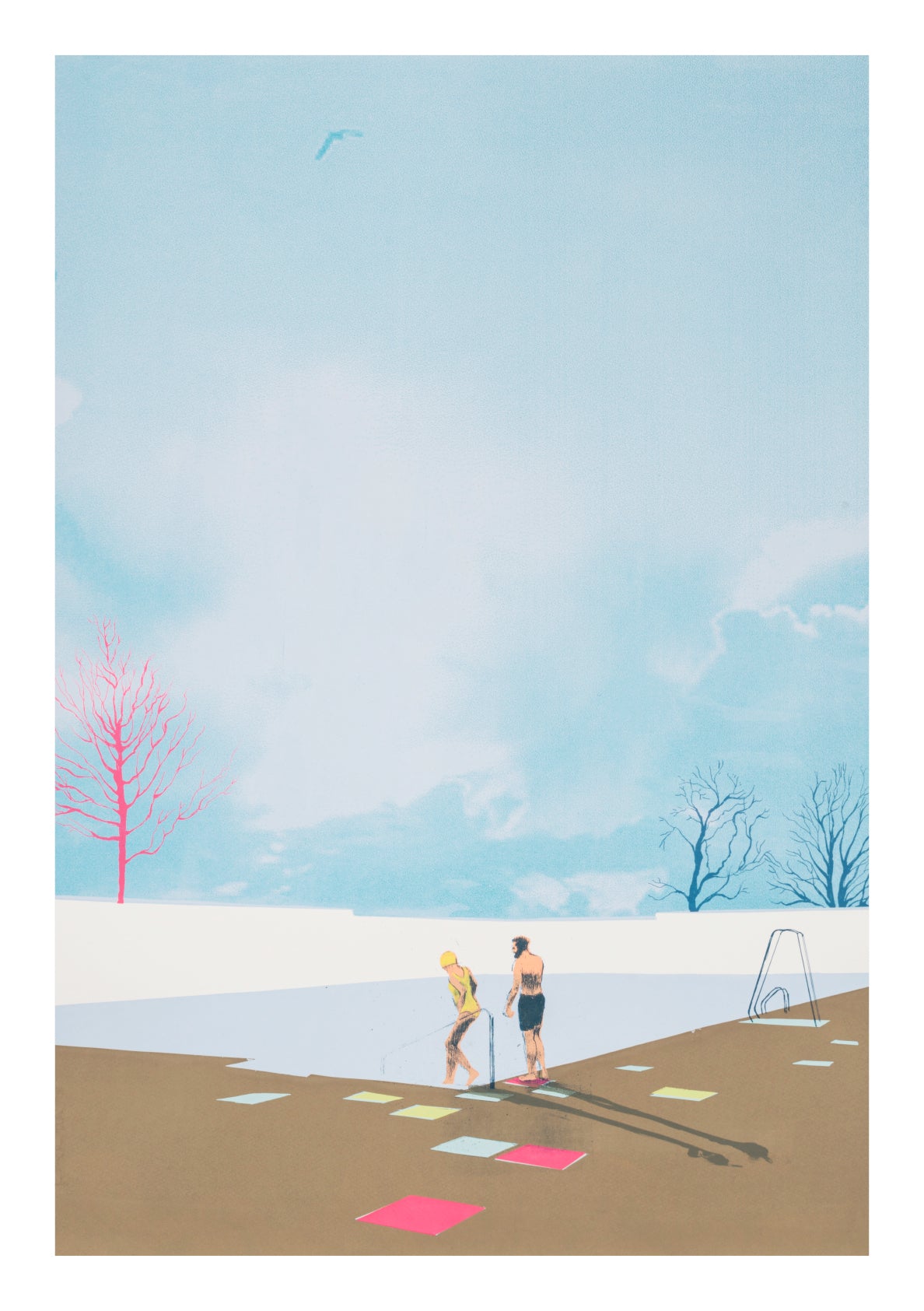 Winter Magic by Anna Marrow, a open edition giclée print on hahnemühle 308gsm rag paper from 2025