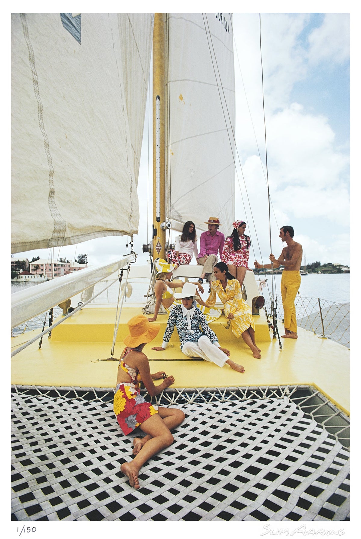 a colourful crew - Slim Aarons - Limited Edition - Estate Stamped - Photography - Getty Images