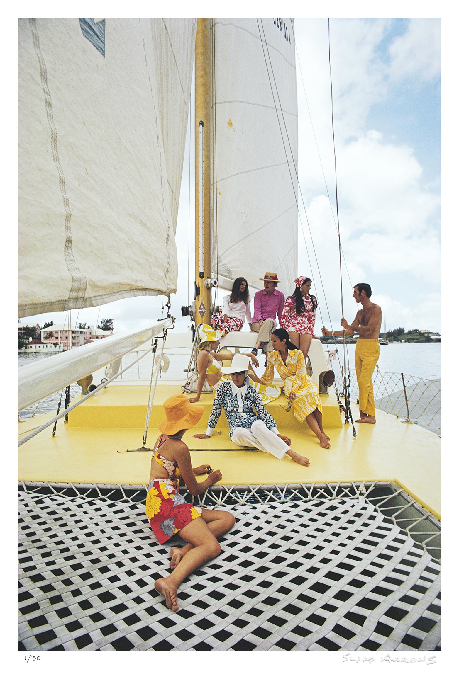 a colourful crew - Slim Aarons - Limited Edition - Estate Stamped - Photography - Getty Images