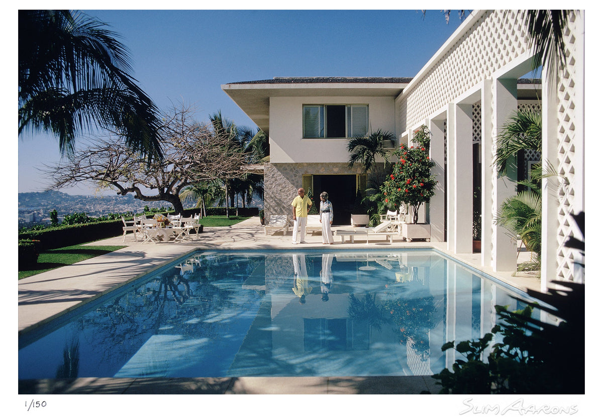acapulco pool - Slim Aarons - Limited Edition - Estate Stamped - Photography - Getty Images