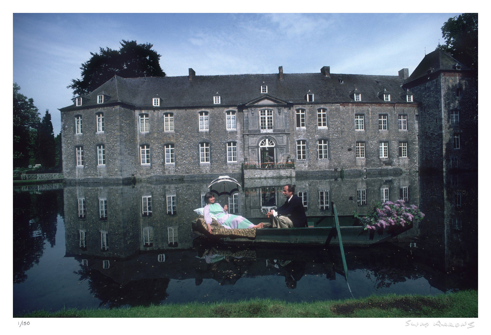 annevoie - Slim Aarons - Limited Edition - Estate Stamped - Photography - Getty Images