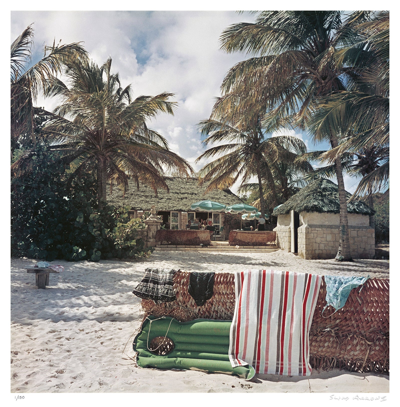 antigua beach club - Slim Aarons - Limited Edition - Estate Stamped - Photography - Getty Images