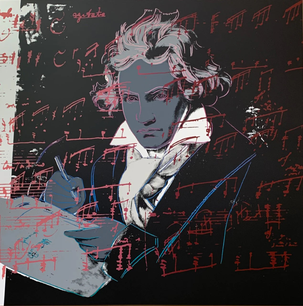 Beethoven: 391 by Sunday B. Morning (Andy Warhol)