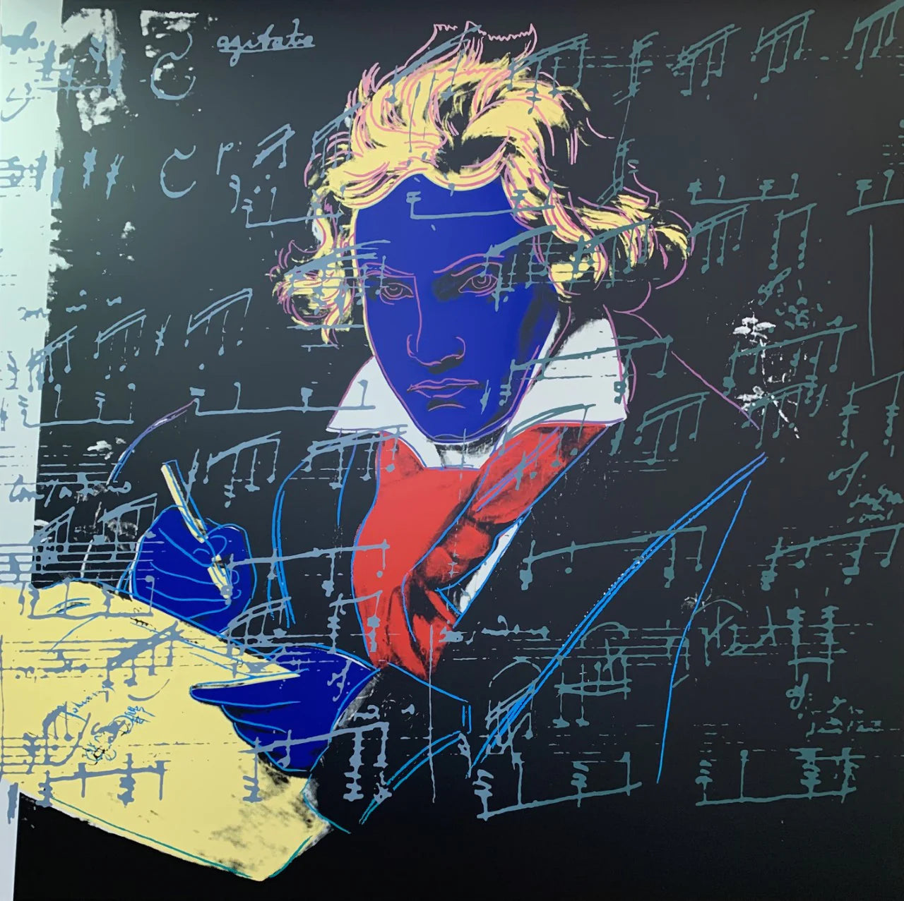 Beethoven: 390 by Sunday B. Morning (Andy Warhol)