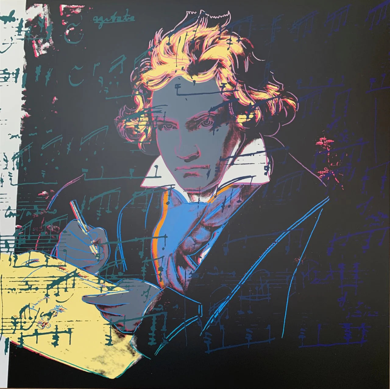Beethoven: 393 by Sunday B. Morning (Andy Warhol)