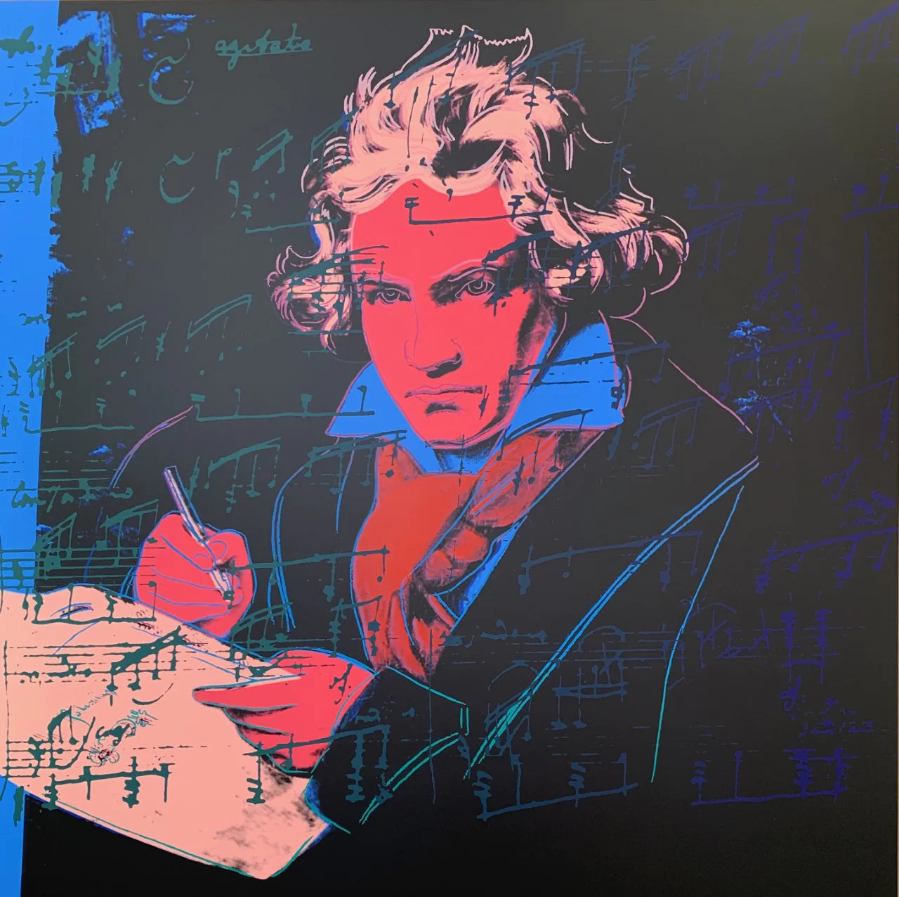 Beethoven: 392 by Sunday B. Morning (Andy Warhol)