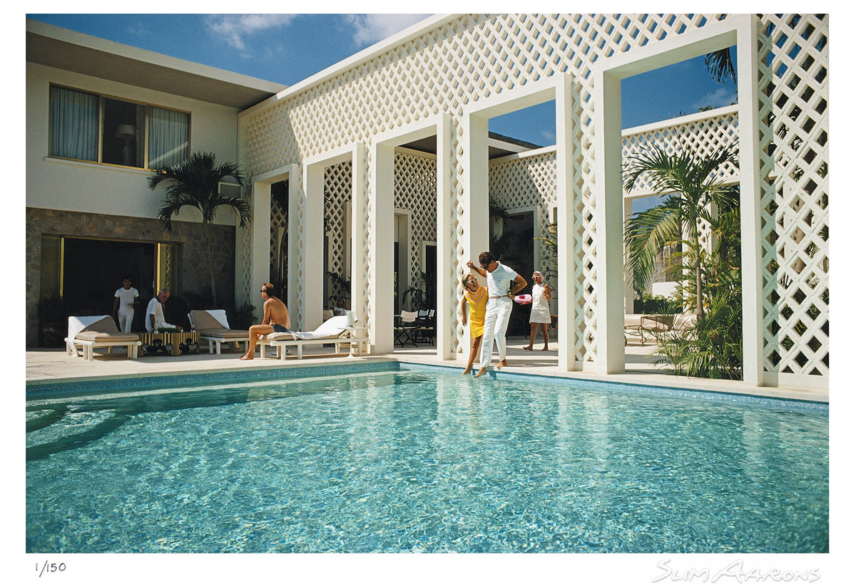 arturo panis villa - Slim Aarons - Limited Edition - Estate Stamped - Photography - Getty Images