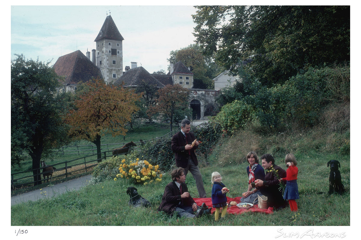 auersperg picnic - Slim Aarons - Limited Edition - Estate Stamped - Photography - Getty Images