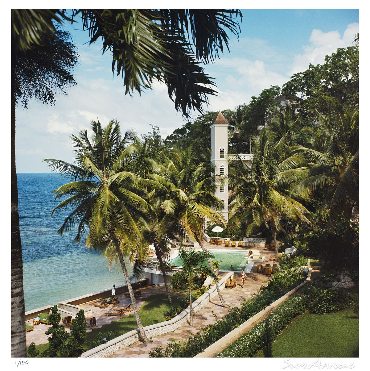 bahamanian hotel - Slim Aarons - Limited Edition - Estate Stamped - Photography - Getty Images