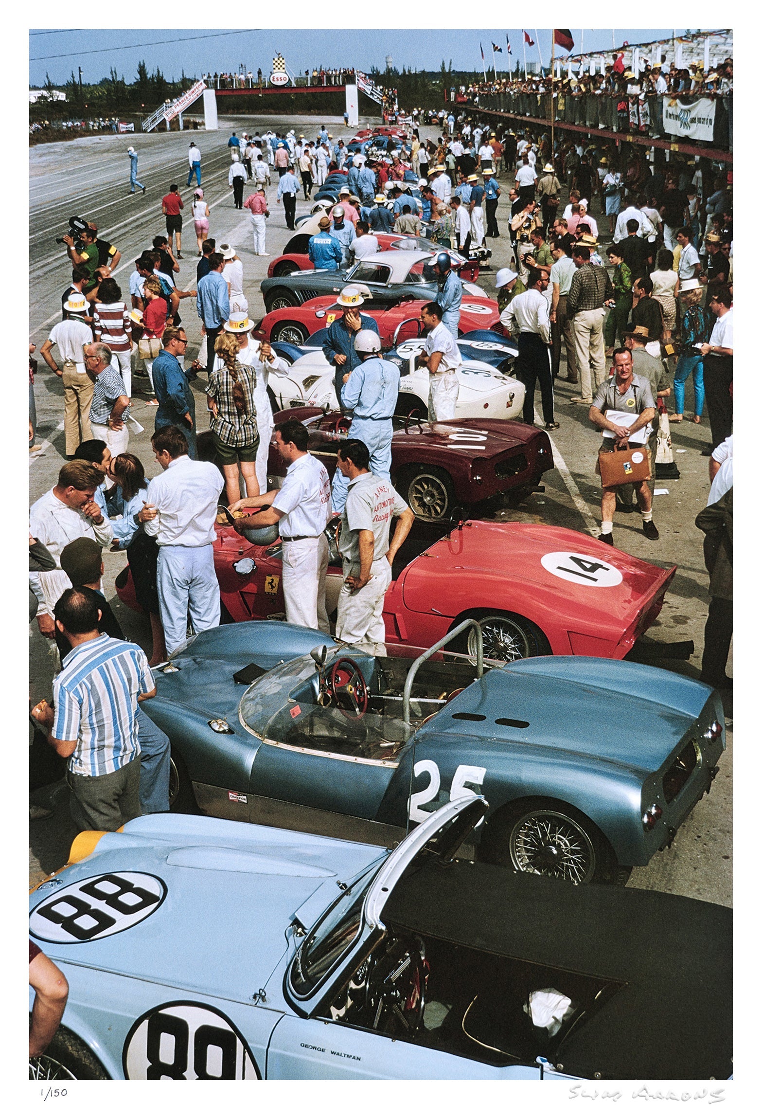 bahamas speed week 1 - Slim Aarons - Limited Edition - Estate Stamped - Photography - Getty Images