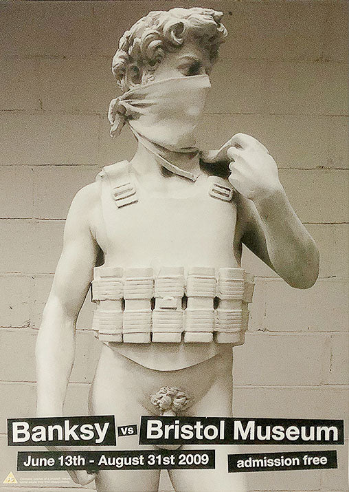 Banksy v Bristol Poster - David by Banksy