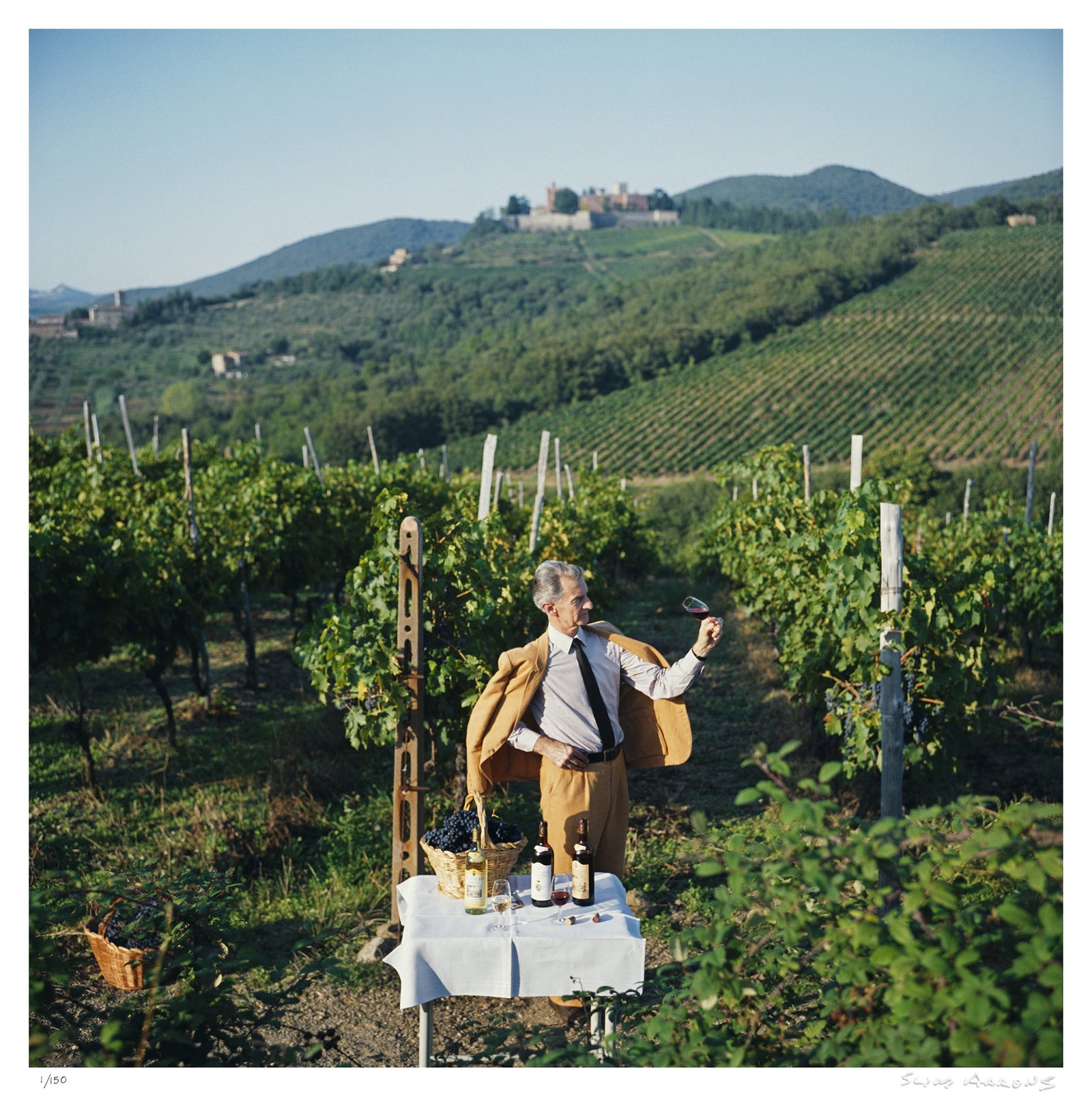 barone bettino ricasoli - Slim Aarons - Limited Edition - Estate Stamped - Photography - Getty Images