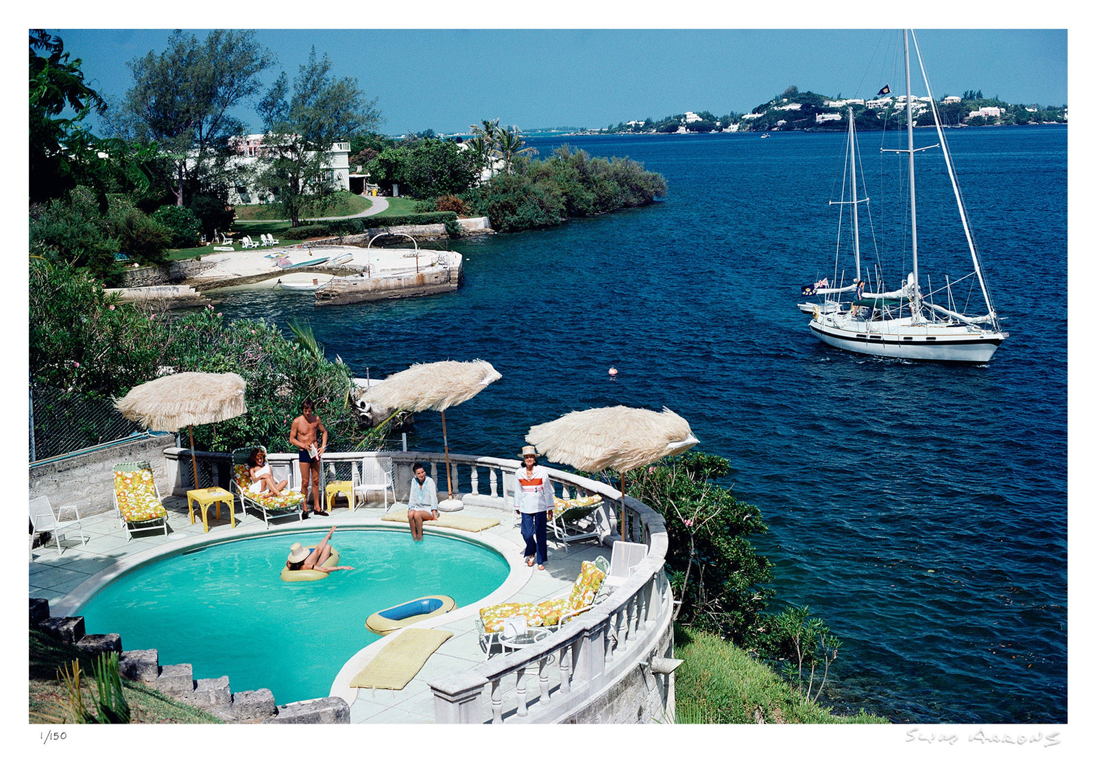 bermuda idyll - Slim Aarons - Limited Edition - Estate Stamped - Photography - Getty Images