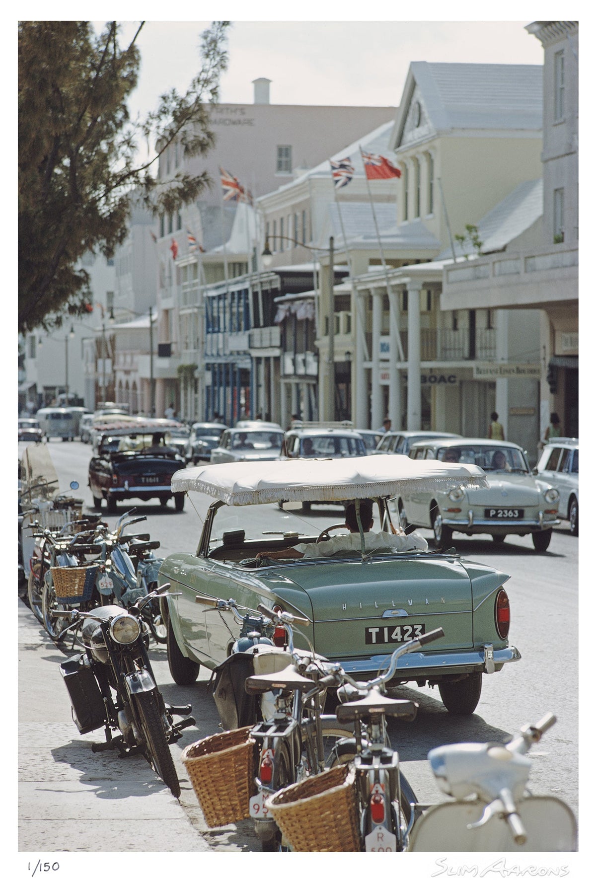 bermuda street scene - Slim Aarons - Limited Edition - Estate Stamped - Photography - Getty Images