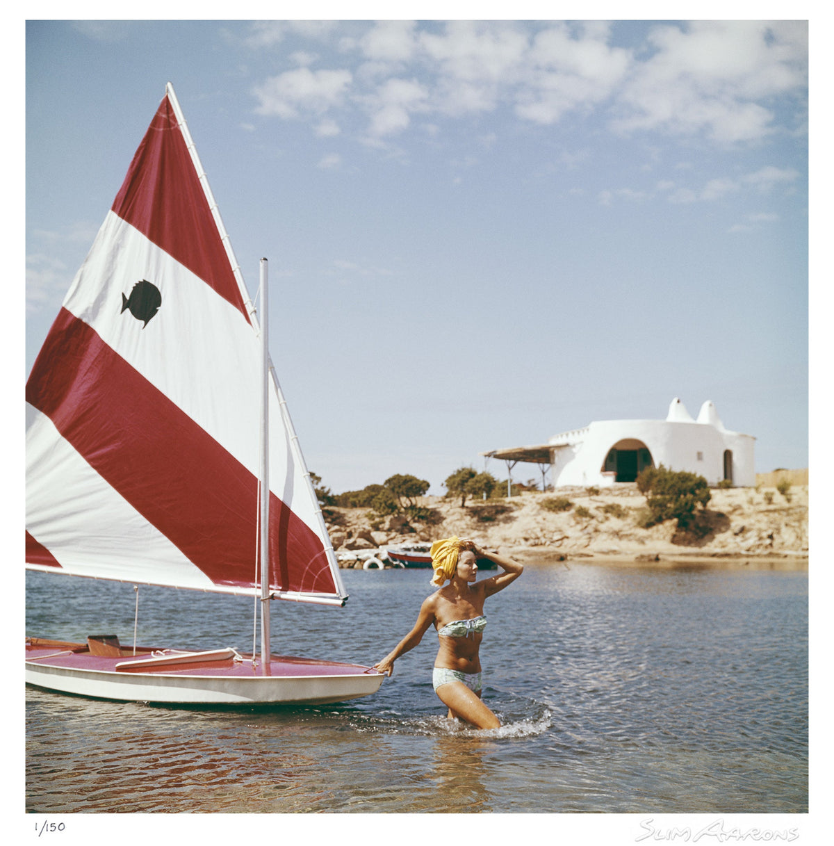 bettina graziani - Slim Aarons - Limited Edition - Estate Stamped - Photography - Getty Images