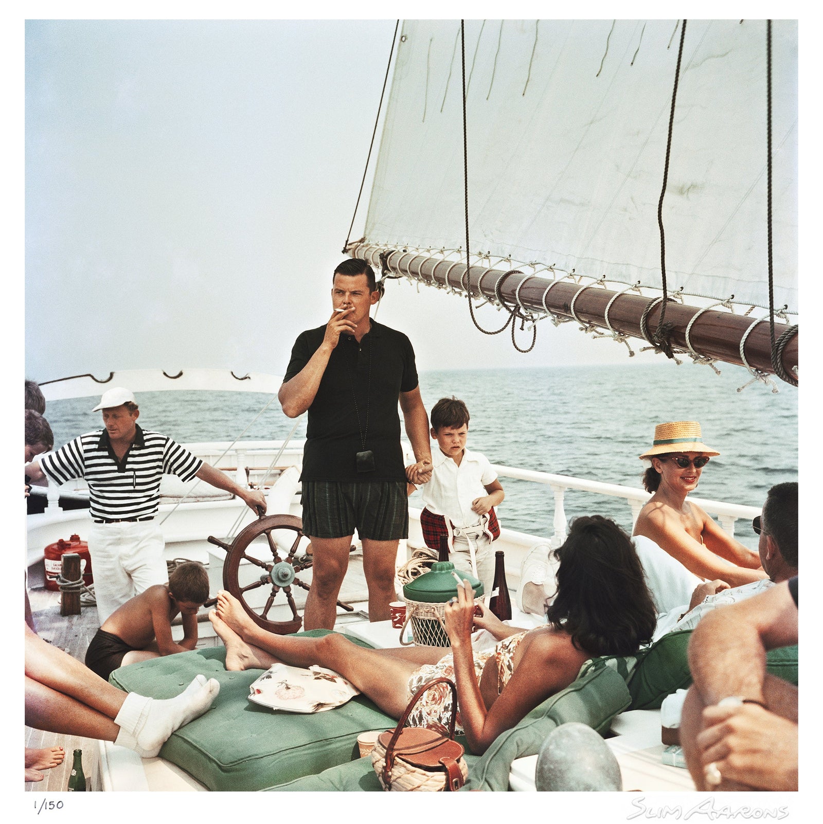 black pearl trippers - Slim Aarons - Limited Edition - Estate Stamped - Photography - Getty Images