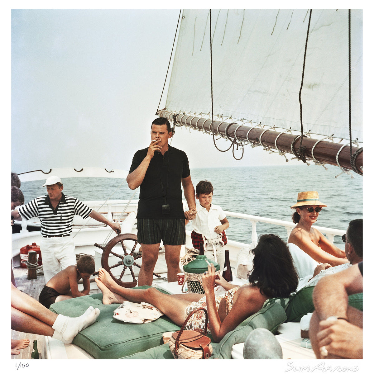 black pearl trippers - Slim Aarons - Limited Edition - Estate Stamped - Photography - Getty Images