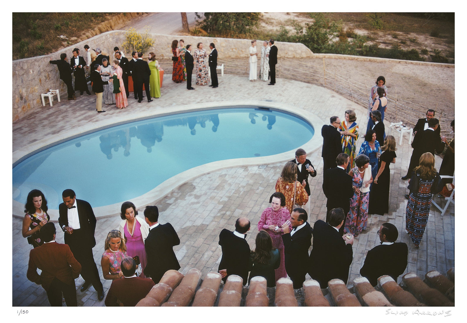 black tie evening - Slim Aarons - Limited Edition - Estate Stamped - Photography - Getty Images