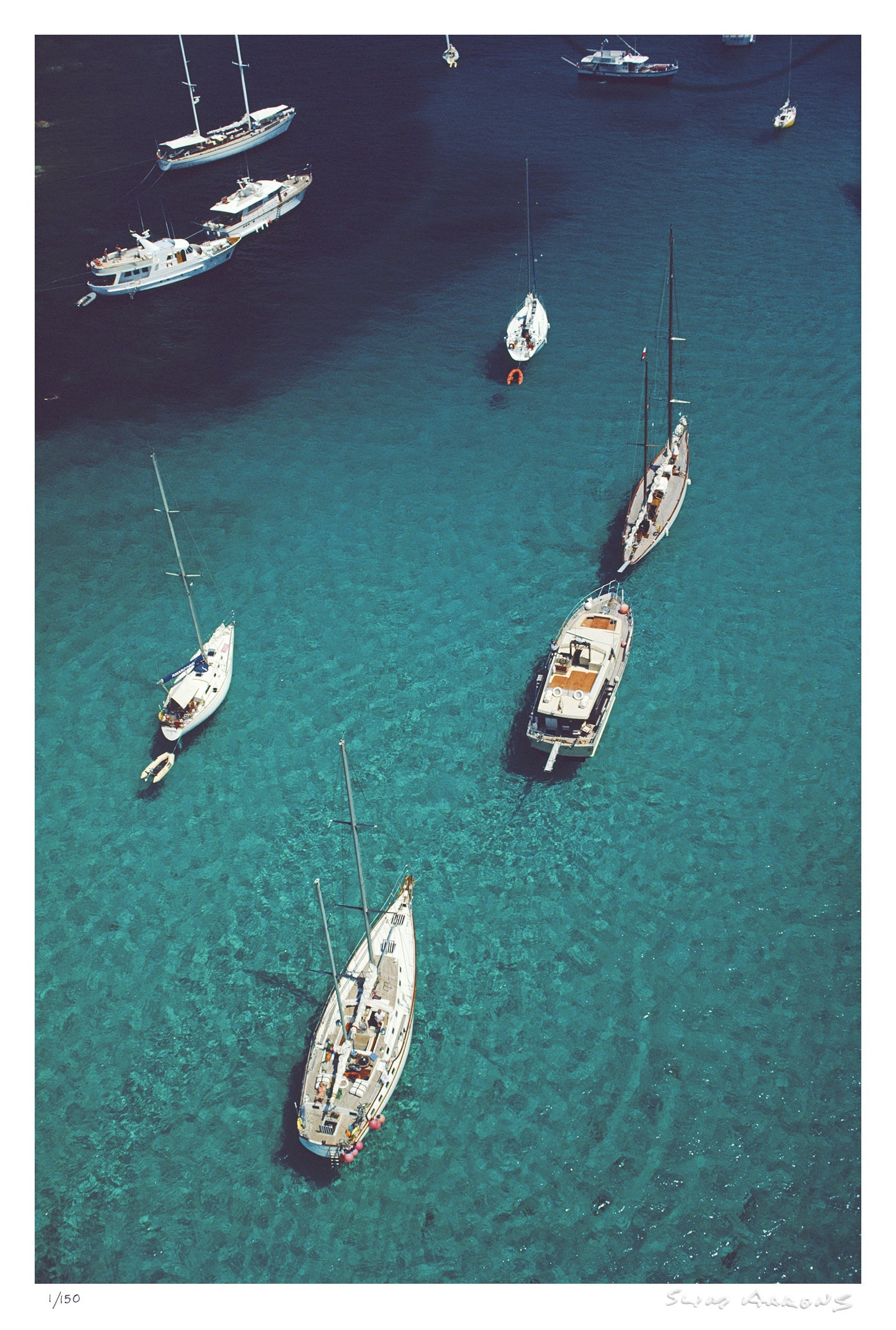 blue seas - Slim Aarons - Limited Edition - Estate Stamped - Photography - Getty Images