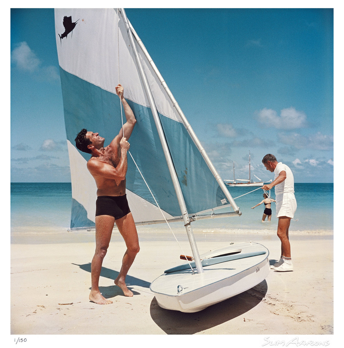 boating in antigua - Slim Aarons - Limited Edition - Estate Stamped - Photography - Getty Images