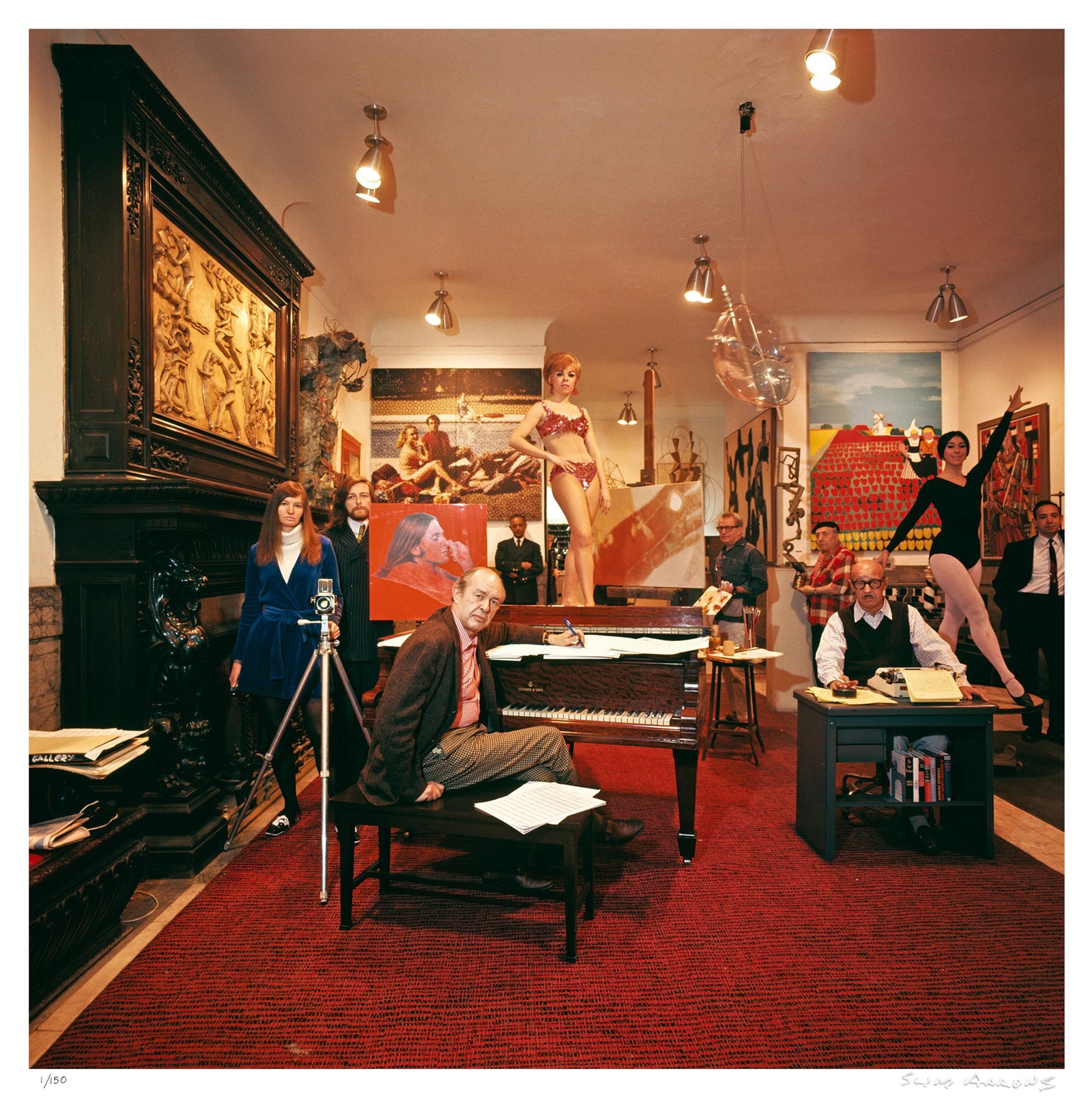 bohemias barracks - Slim Aarons - Limited Edition - Estate Stamped - Photography - Getty Images