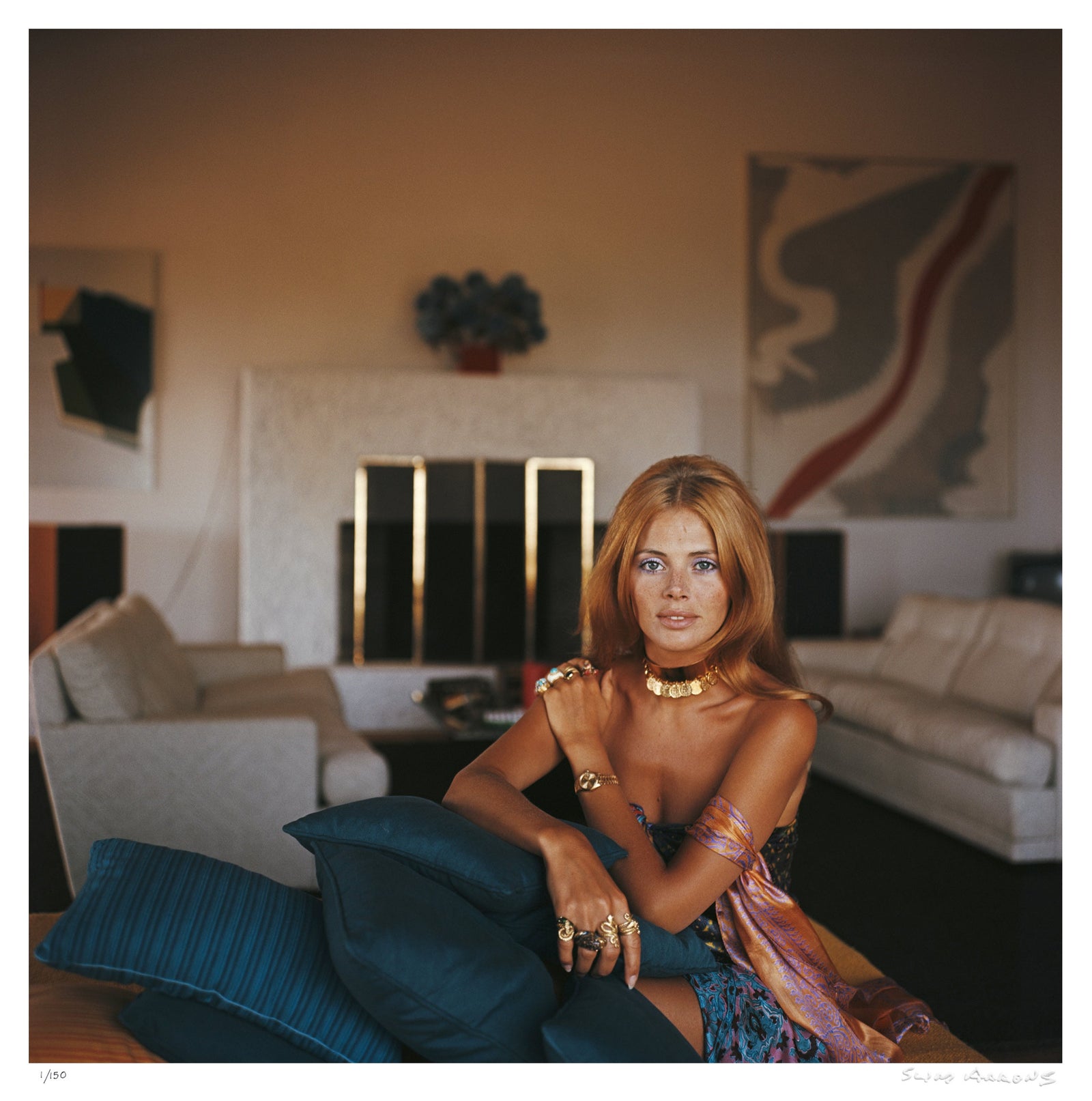 britt ekland - Slim Aarons - Limited Edition - Estate Stamped - Photography - Getty Images
