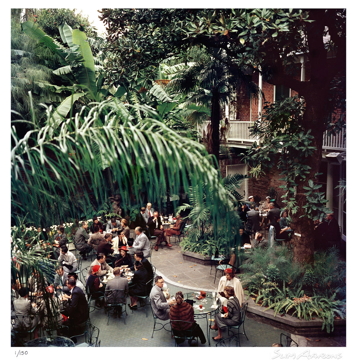brunch at brennans - Slim Aarons - Limited Edition - Estate Stamped - Photography - Getty Images