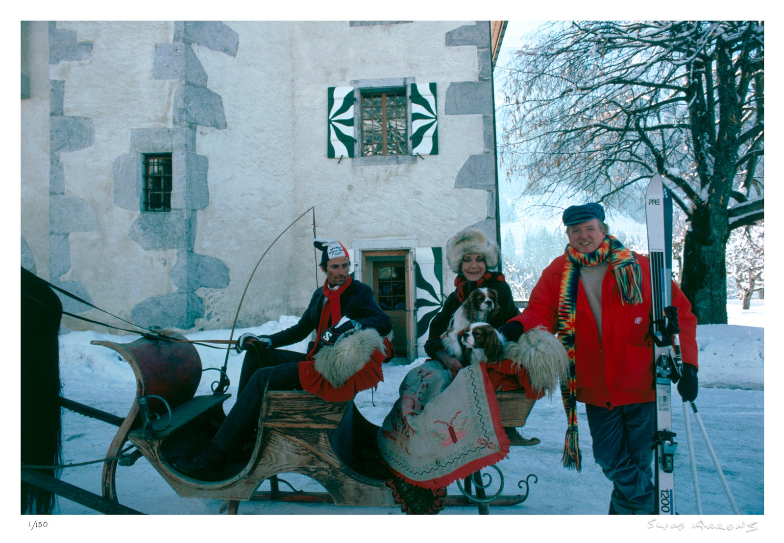 buckleys in switzerland - Slim Aarons - Limited Edition - Estate Stamped - Photography - Getty Images