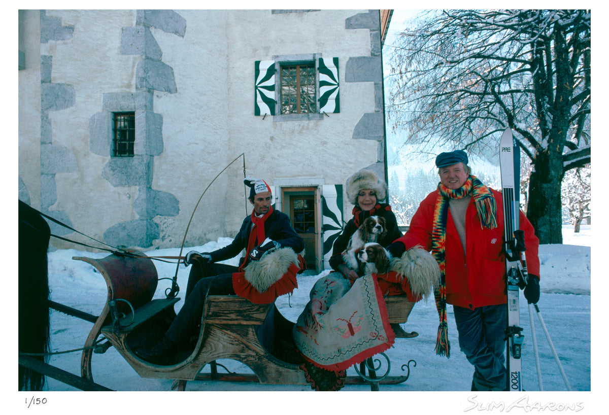 buckleys in switzerland - Slim Aarons - Limited Edition - Estate Stamped - Photography - Getty Images