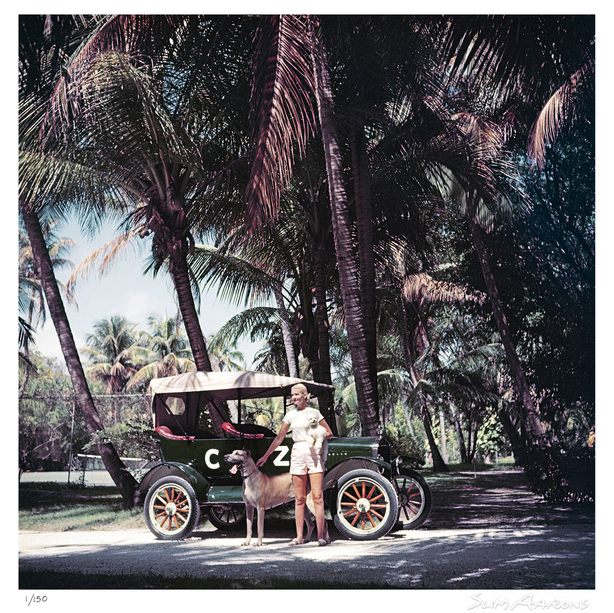 c z and friends - Slim Aarons - Limited Edition - Estate Stamped - Photography - Getty Images