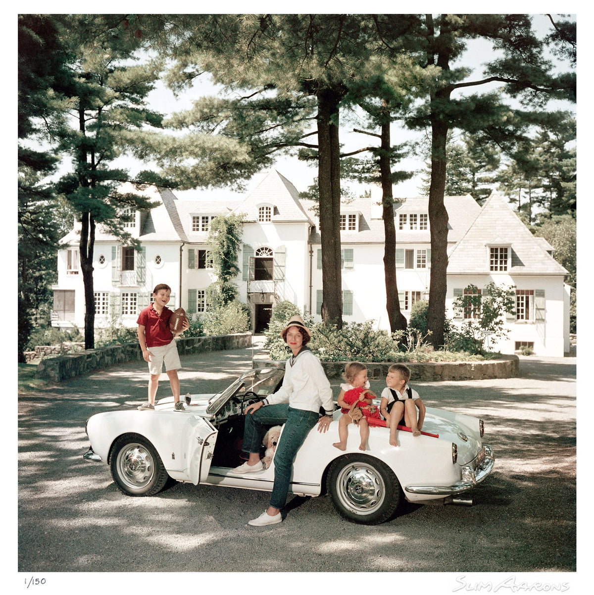 cabot family - Slim Aarons - Limited Edition - Estate Stamped - Photography - Getty Images