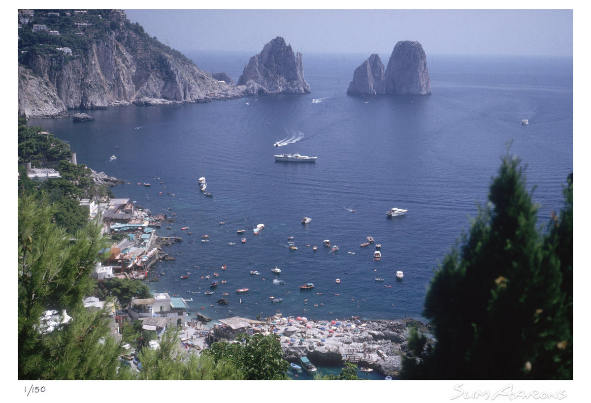 capri bay - Slim Aarons - Limited Edition - Estate Stamped - Photography - Getty Images