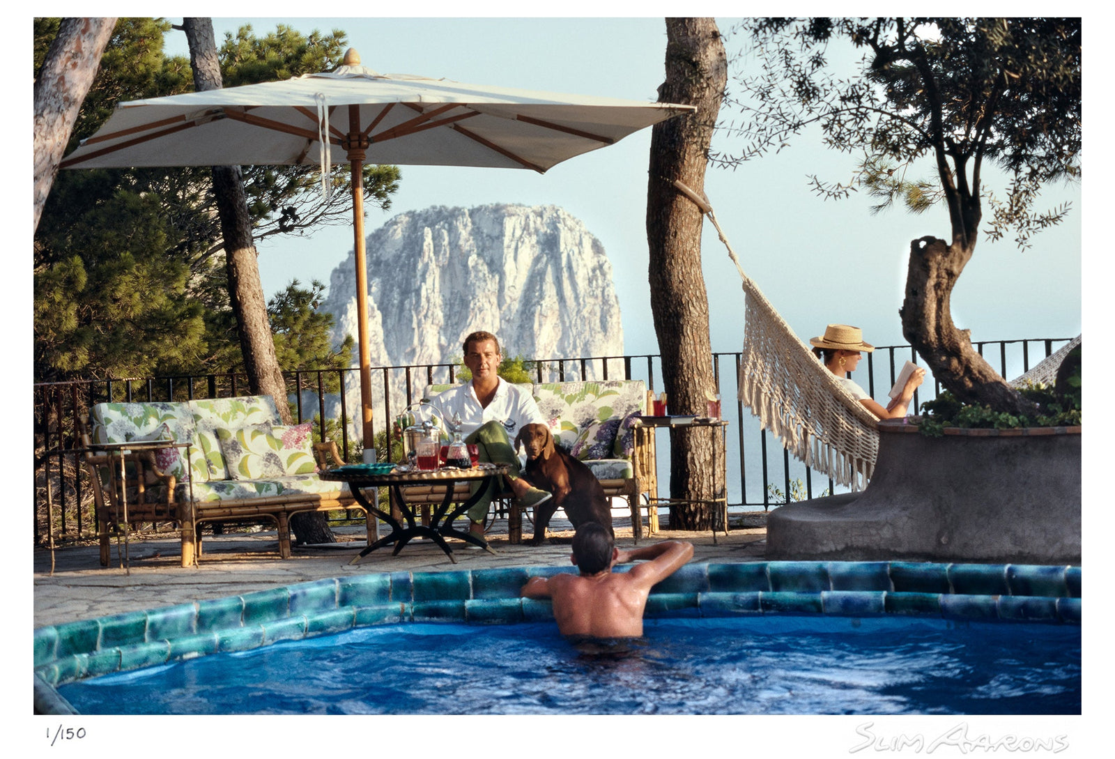 capri hotel - Slim Aarons - Limited Edition - Estate Stamped - Photography - Getty Images